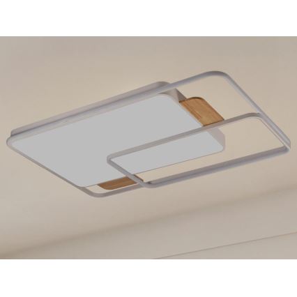Candeeiro de teto LED dimerizável LED/280W/230V 3000-6500K + comando remoto