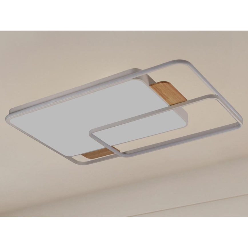 Candeeiro de teto LED dimerizável LED/280W/230V 3000-6500K + comando remoto