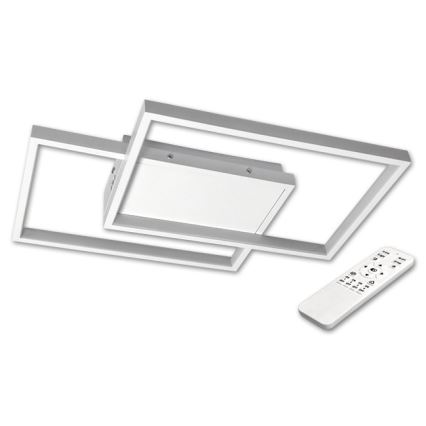 Luminária de teto LED regulável LED/45W/230V 3000-6500K branca + comando remoto