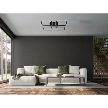 Candeeiro de teto LED dimerizável LED/95W/230V 3000-6500K + controlo remoto