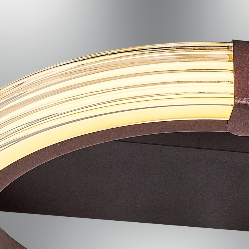 Candeeiro de teto LED JESI LED/2W/230V 3000K castanho