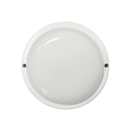 Candeeiro de teto LED para exterior LED/8W/230V 4200K Ø 14 cm IP64 branco