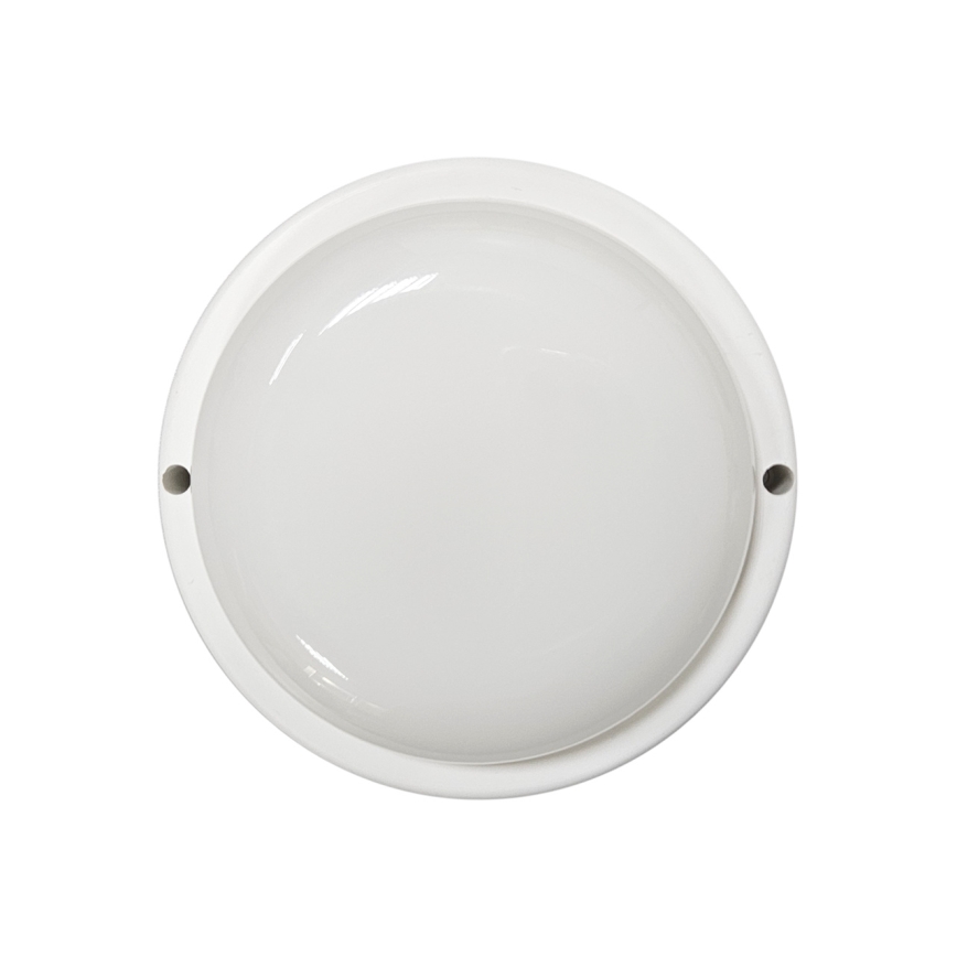 Candeeiro de teto LED para exterior LED/8W/230V 4200K Ø 14 cm IP64 branco