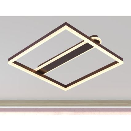 Candeeiro de teto LED regulável LED/60W/230V 3000-6500K + comando remoto