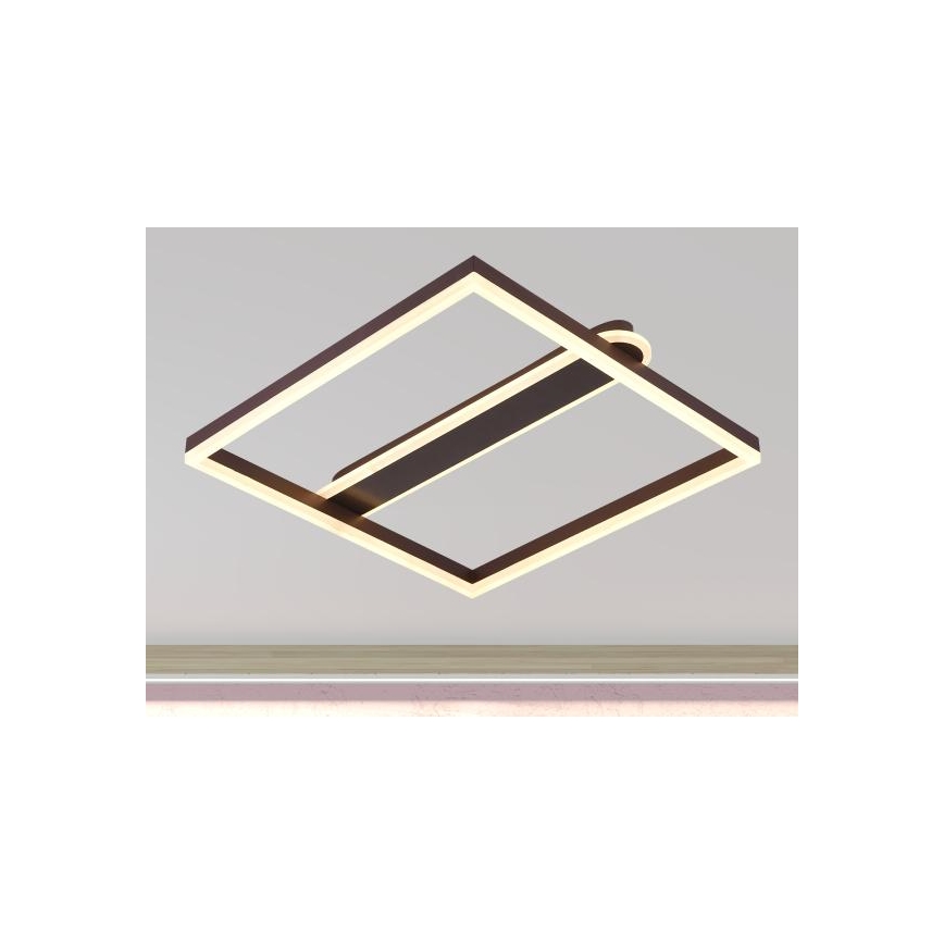 Candeeiro de teto LED regulável LED/60W/230V 3000-6500K + comando remoto
