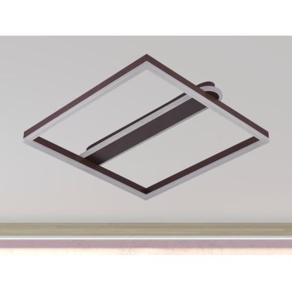 Candeeiro de teto LED regulável LED/60W/230V 3000-6500K + comando remoto