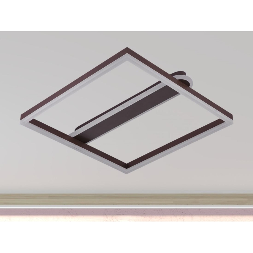 Candeeiro de teto LED regulável LED/60W/230V 3000-6500K + comando remoto
