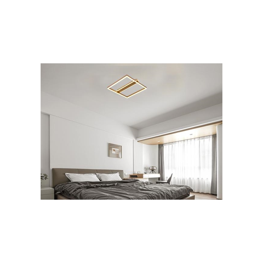 Candeeiro de teto LED regulável LED/60W/230V 3000-6500K + comando remoto