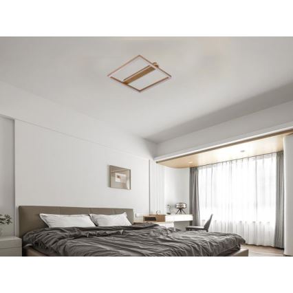 Candeeiro de teto LED regulável LED/60W/230V 3000-6500K + comando remoto