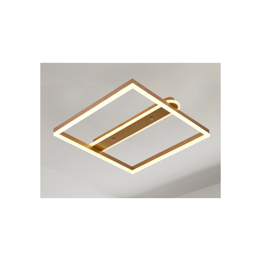 Candeeiro de teto LED regulável LED/60W/230V 3000-6500K + comando remoto