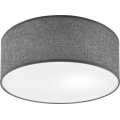 Candeeiro de teto SIRJA 1xE27/15W/230V Ø 35 cm cinzento