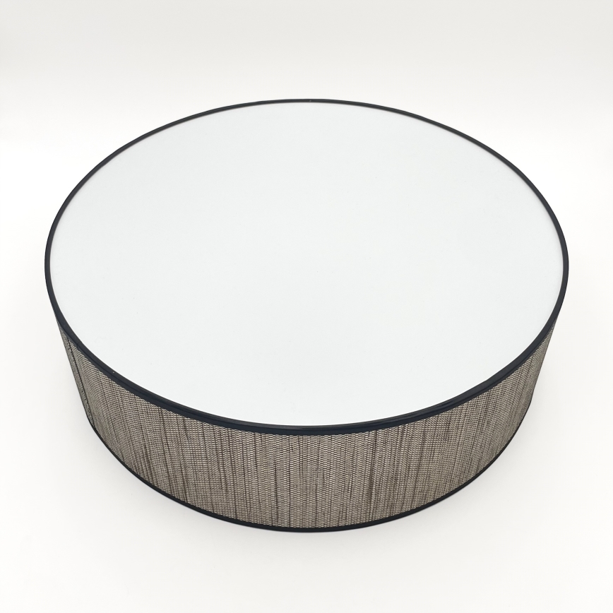 Candeeiro de teto SIRJA 2xE27/15W/230V Ø 45 cm castanho