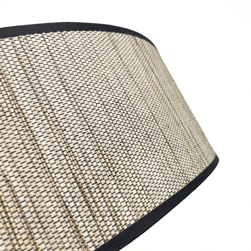Candeeiro de teto SIRJA 2xE27/15W/230V Ø 45 cm castanho