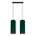 Candeeiro de teto suspenso AVALO 2xE27/60W/230V verde/cobre