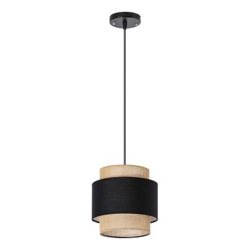 Candeeiro de teto suspenso com cabo 1xE27/60W/230V bege