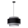 Candeeiro de teto suspenso com cabo 1xE27/60W/230V cinza