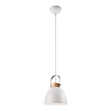 Candeeiro de teto suspenso DANIELLE 1xE27/60W/230V faia