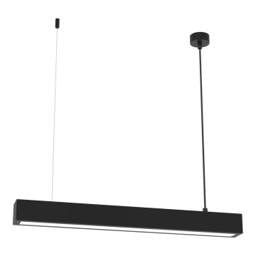 Candeeiro de teto suspenso LUNGO T8 1xG13/9W/230V preto