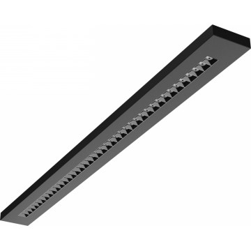 Candeeiro de teto suspenso PLANK LED/20/30/40W/230V 2700/4000/6000K CRI 90 preto