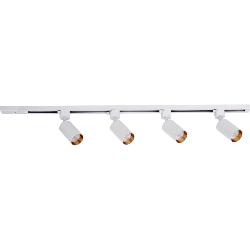 Candeeiro de trilho TRACER 1 m, 4x GU10/10W/230V, branco