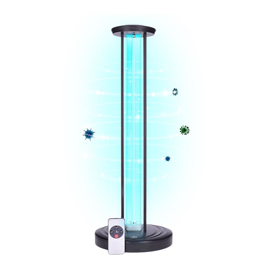 Candeeiro desinfetante livre de ozono UVC/38W/230V + controlo remoto