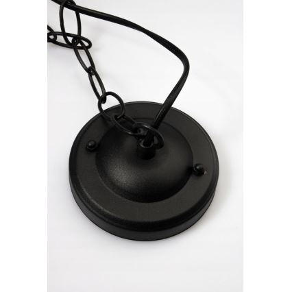 Candeeiro exterior 1xE27/20W/230V IP43 preto