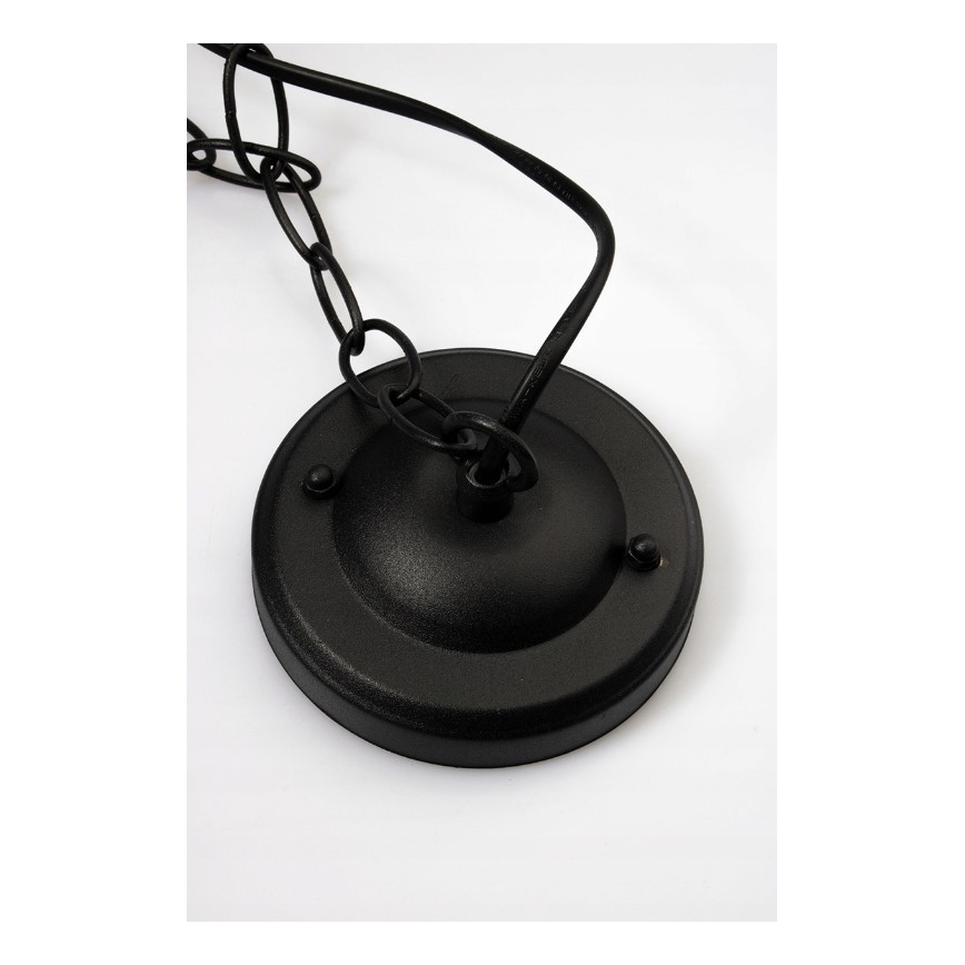 Candeeiro exterior 1xE27/20W/230V IP43 preto