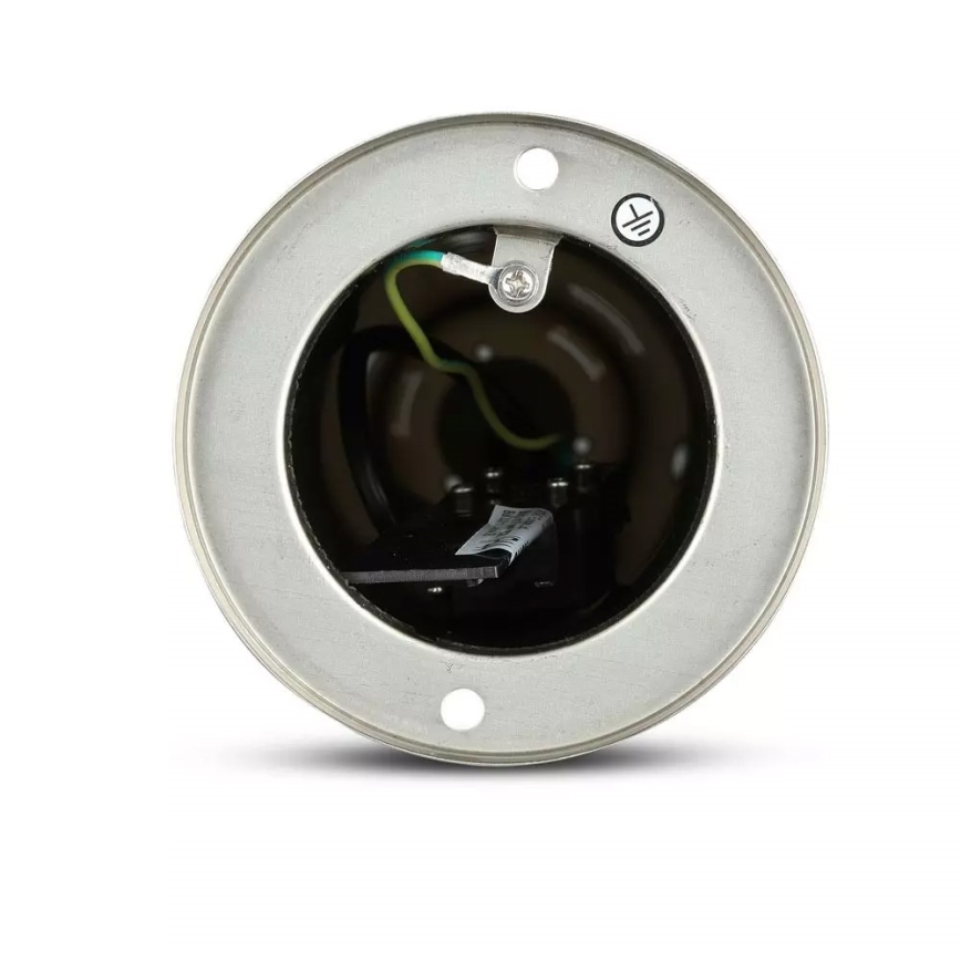 Candeeiro exterior 1xE27/60W/230V IP44 80cm cromado mate