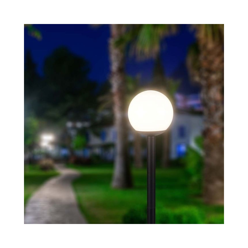 Candeeiro exterior 1xE27/60W/230V IP44 97 cm preto
