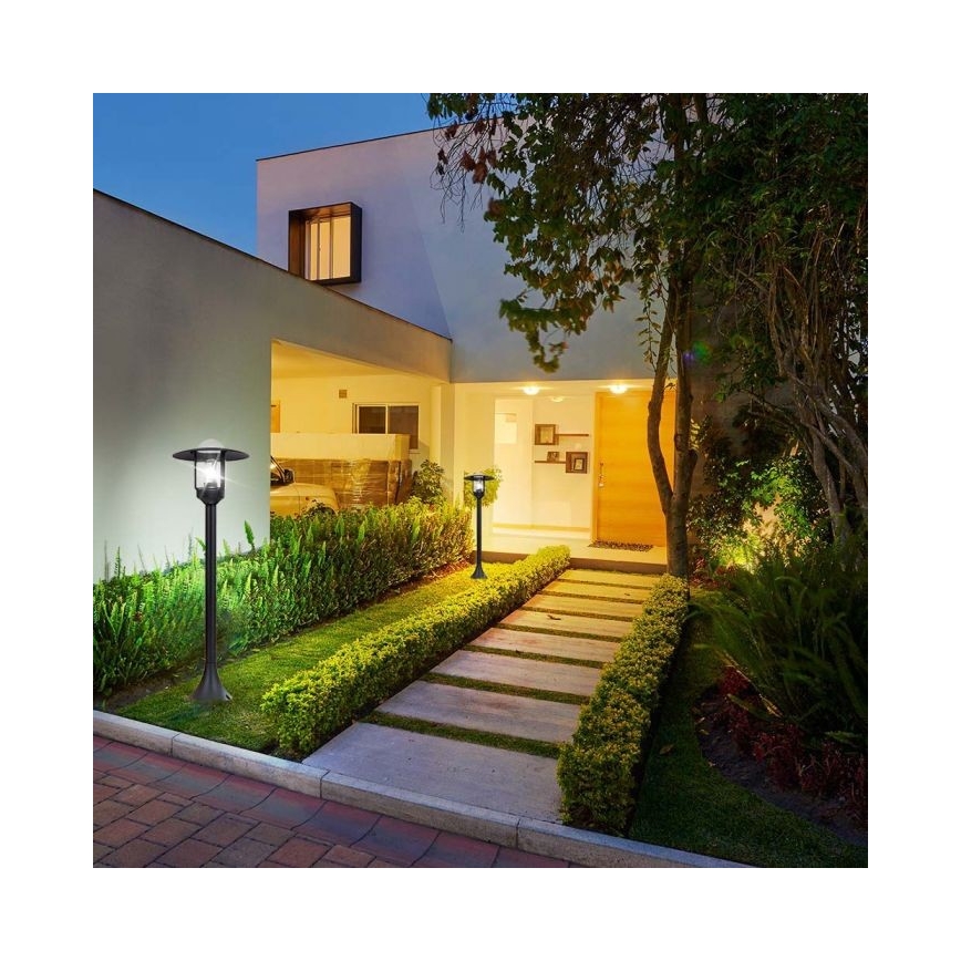 Candeeiro exterior 1xE27/60W/230V IP44 preto