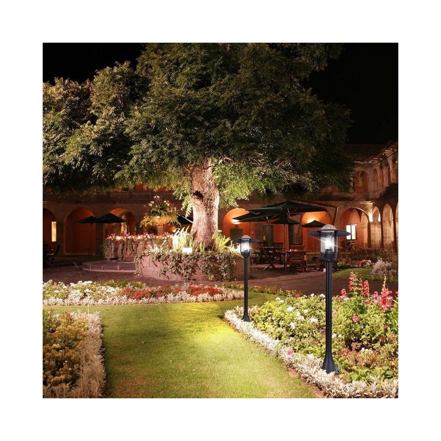 Candeeiro exterior 1xE27/60W/230V IP44 preto