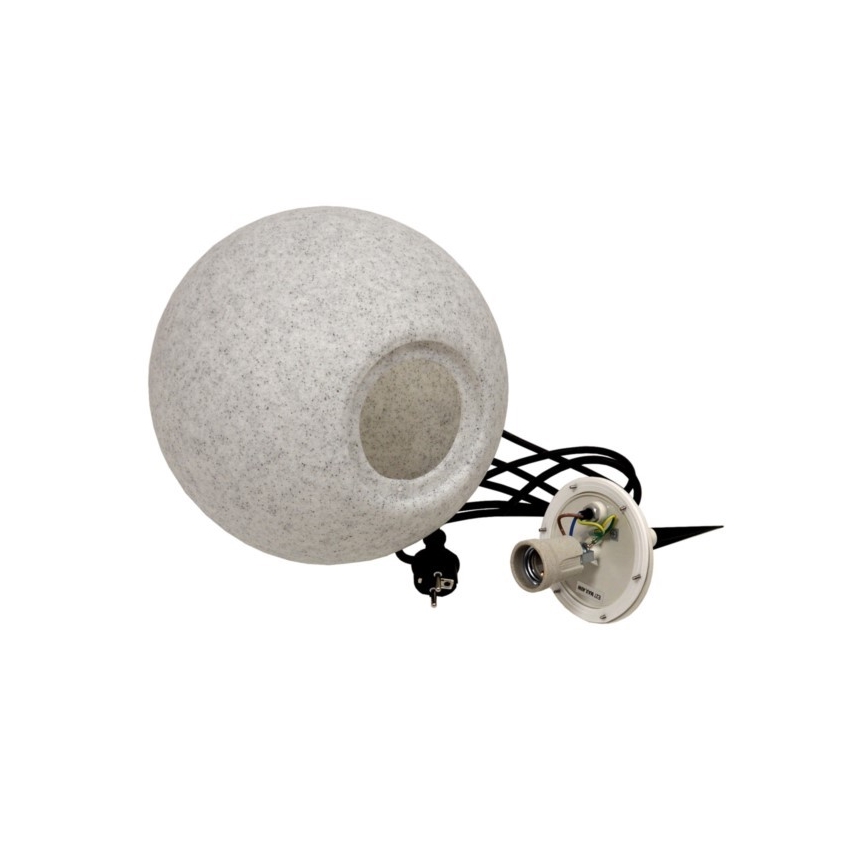 Candeeiro exterior 1xE27/60W/230V IP44 Ø 30 cm