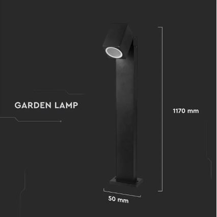Candeeiro exterior 1xGU10/35W/230V IP44
