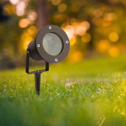 Candeeiro exterior 1xGU10/35W/230V IP65