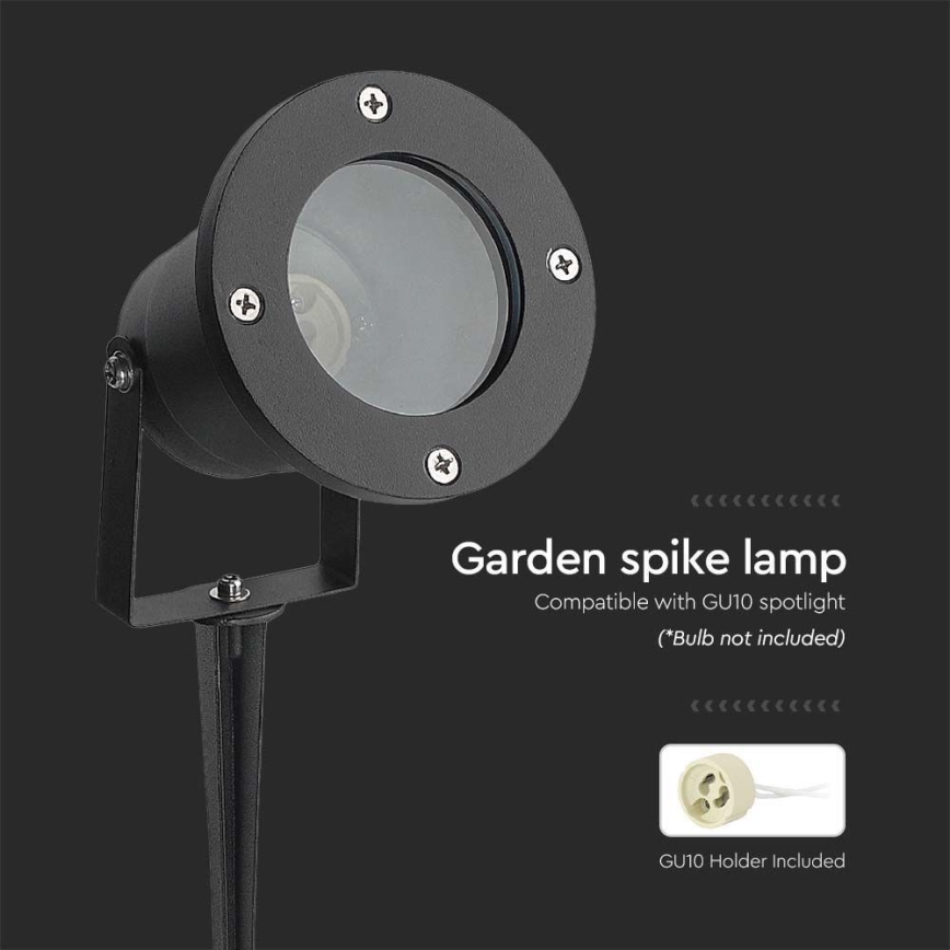 Candeeiro exterior 1xGU10/35W/230V IP65