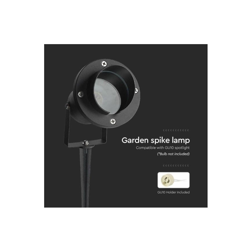 Candeeiro exterior 1xGU10/35W/230V IP65