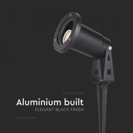 Candeeiro exterior 1xGU10/35W/230V IP65