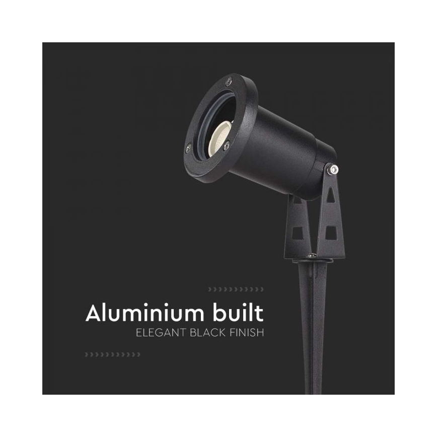 Candeeiro exterior 1xGU10/35W/230V IP65