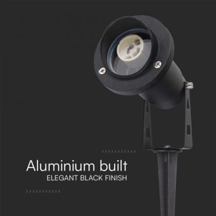 Candeeiro exterior 1xGU10/35W/230V IP65