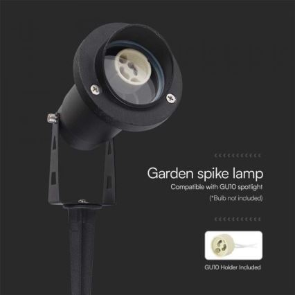 Candeeiro exterior 1xGU10/35W/230V IP65