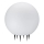 Candeeiro exterior ARGENTO 1xE27/15W/230V diâmetro 40 cm IP65 branco
