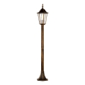 Candeeiro exterior ARRAIA 1xE27/15W/230V IP44 bronze pátina