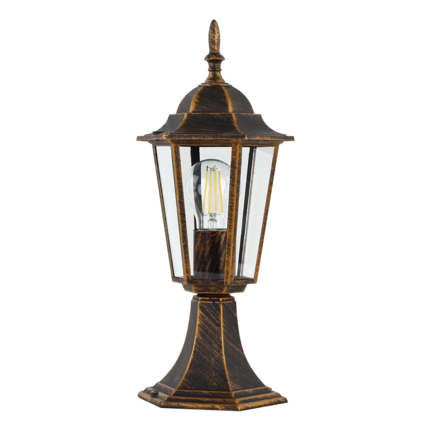 Candeeiro exterior ARRAIA 1xE27/15W/230V IP44 bronze pátina