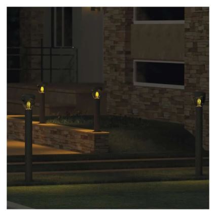 Candeeiro exterior ARTEO 1xE27/15W/230V IP44 80 cm