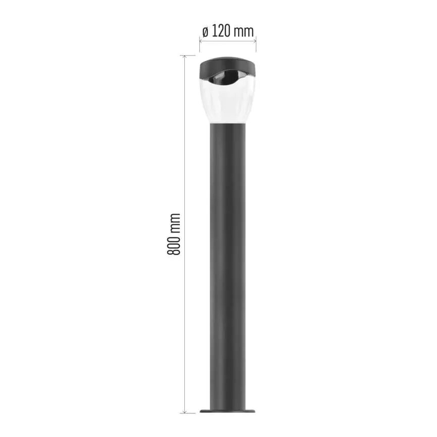 Candeeiro exterior ARTEO 1xE27/15W/230V IP44 80 cm