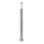 Candeeiro exterior com sensor 1xE27/60W/230V IP44 110cm mate cromado