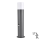 Candeeiro exterior com sensor DALLAS 1xE27/12W/230V IP44 grafite