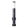 Candeeiro exterior com sensor e 2 tomadas SCHUKO 1xE27/60W/230V IP44 60cm preto