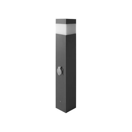 Candeeiro exterior com sensor e tomada GARD 1xE14/60W IP44