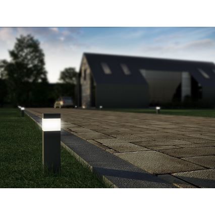 Candeeiro exterior com sensor GARD 1xE14/60W/230V IP44
